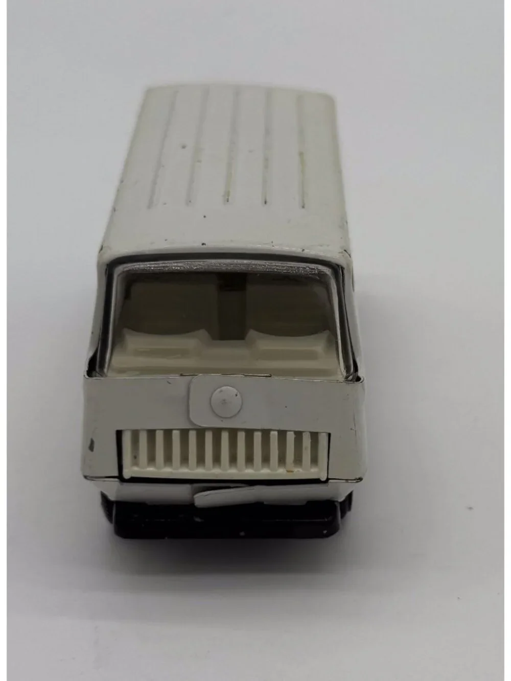 Vintage TONKA White Ambulance Rescue Van Solid Pressed Steel 5.5”